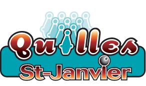 Logo Salon de quilles St-Janvier (blanc)